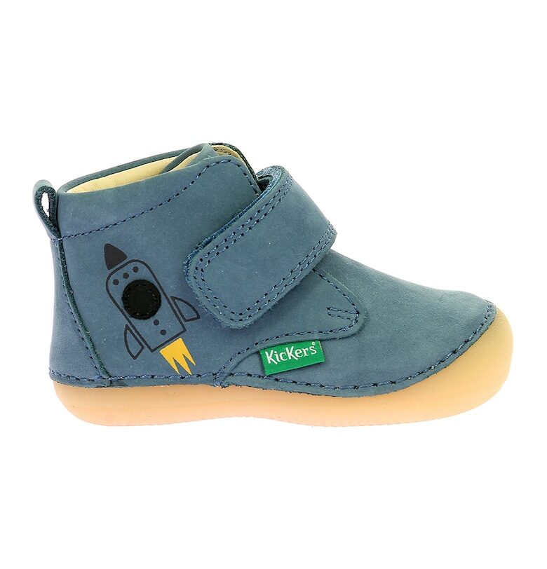 Кожени обувки с велкро Kickers kids