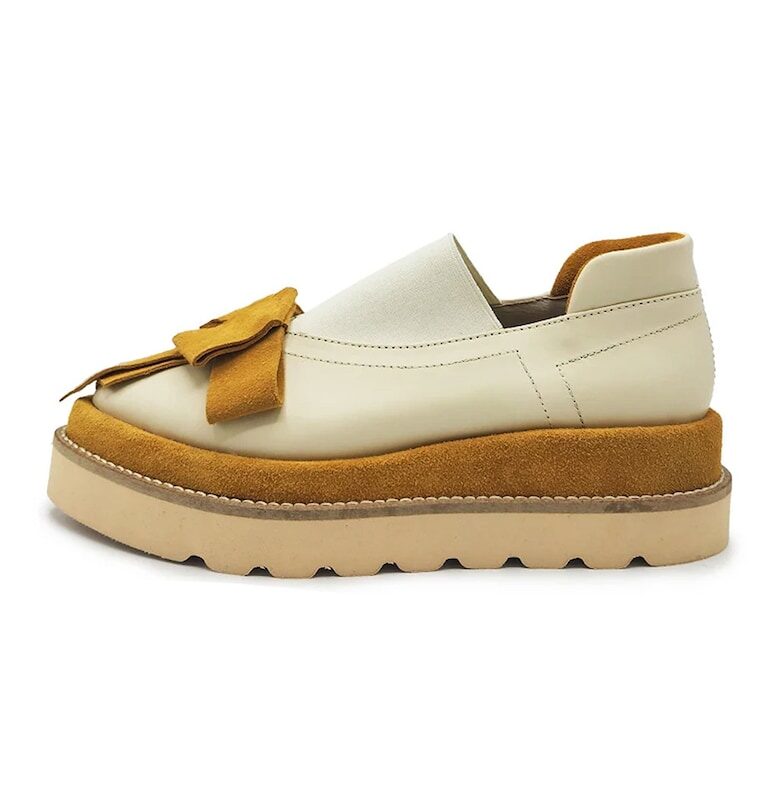 Кожени обувки с велур unudoitrei