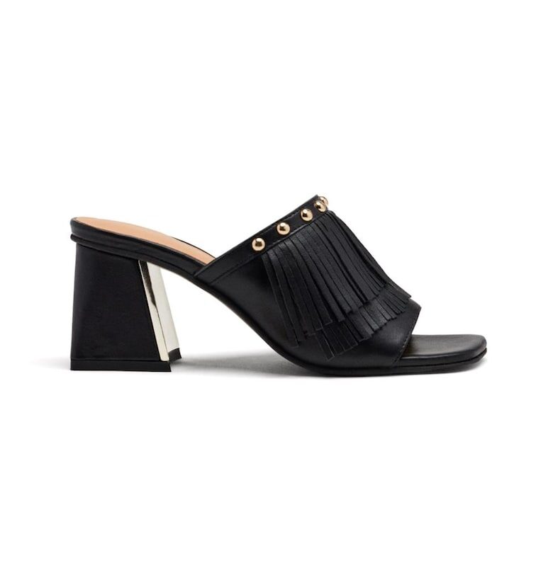 Кожени обувки с масивен ток Gioseppo