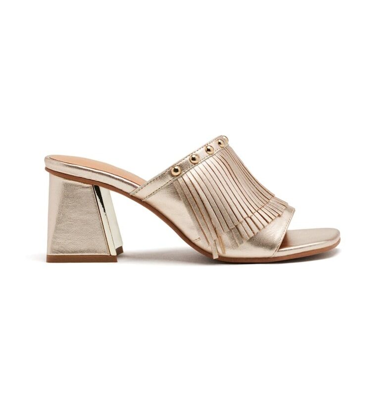 Кожени обувки с масивен ток Gioseppo