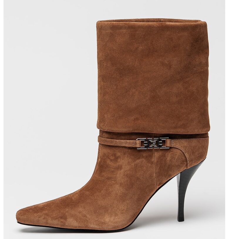 Кожени остри боти Nixxie GUESS