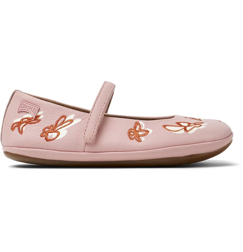 Кожени пантофки Ballerinas Right с велкро Camper