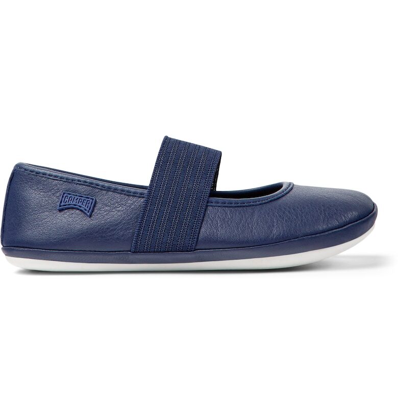 Кожени пантофки Right 8469 с анатомичен дизайн и еластична каишка Camper