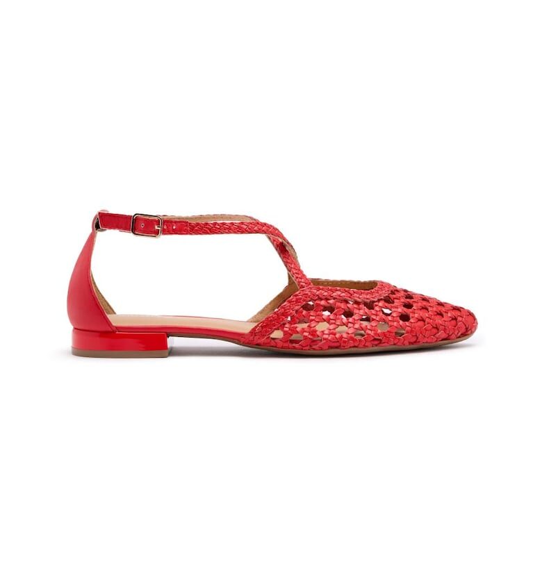 Кожени пантофки с ажур Gioseppo