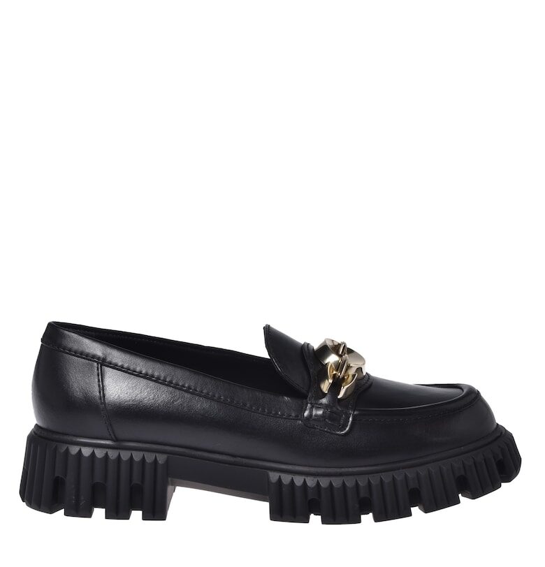 Кожени пантофки с верижки Baldinini