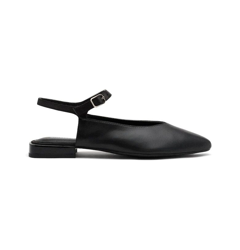 Кожени пантофки с каишка с тока Gioseppo