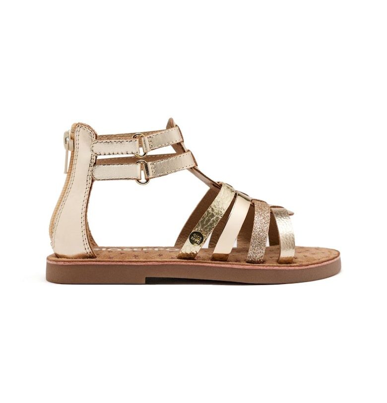 Кожени равни сандали Gioseppo