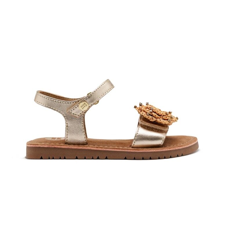 Кожени сандали Buchanan с флорална апликации Gioseppo