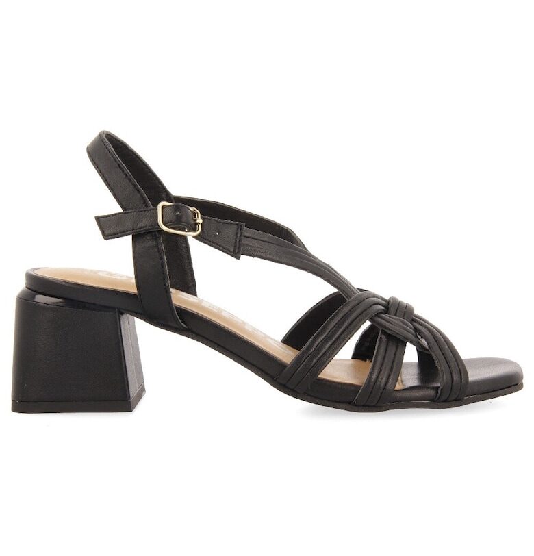 Кожени сандали Bulqize 28407 с масивен ток Gioseppo