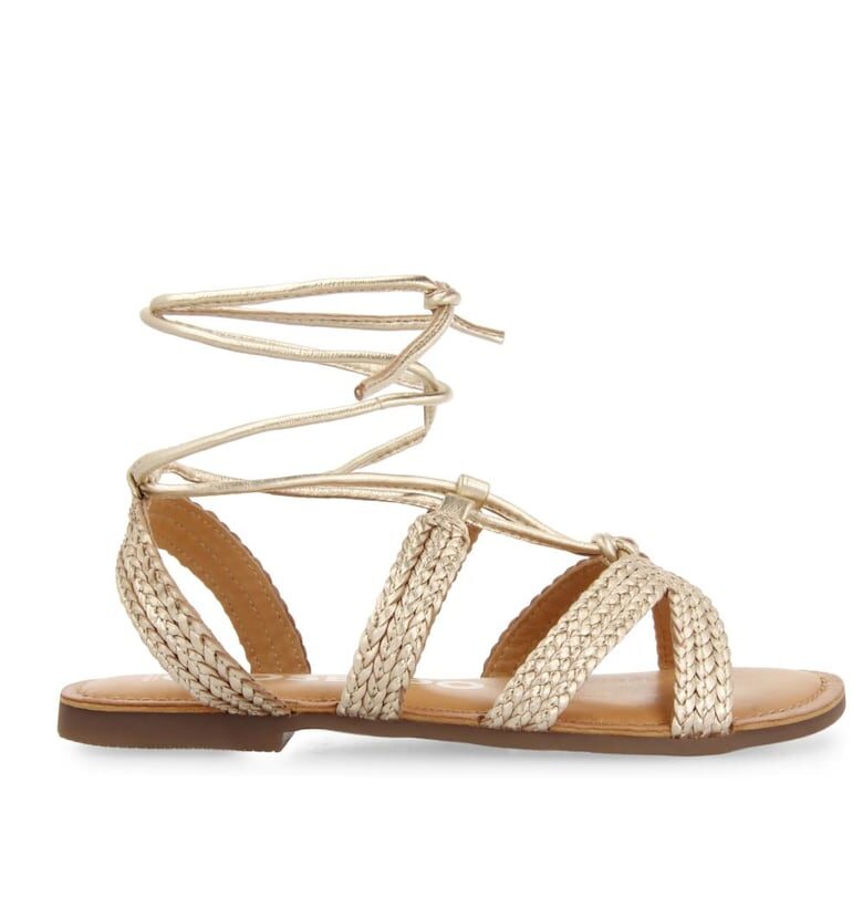 Кожени сандали Gladiator със сплетен дизайн Gioseppo