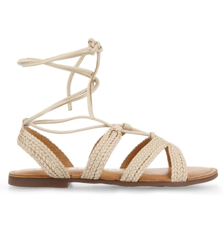 Кожени сандали Gladiator със сплетен дизайн Gioseppo