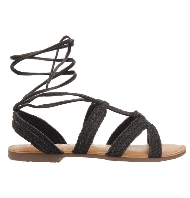 Кожени сандали Gladiator със сплетен дизайн Gioseppo