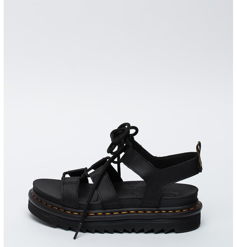 Кожени сандали Nartilla с каишки Dr Martens