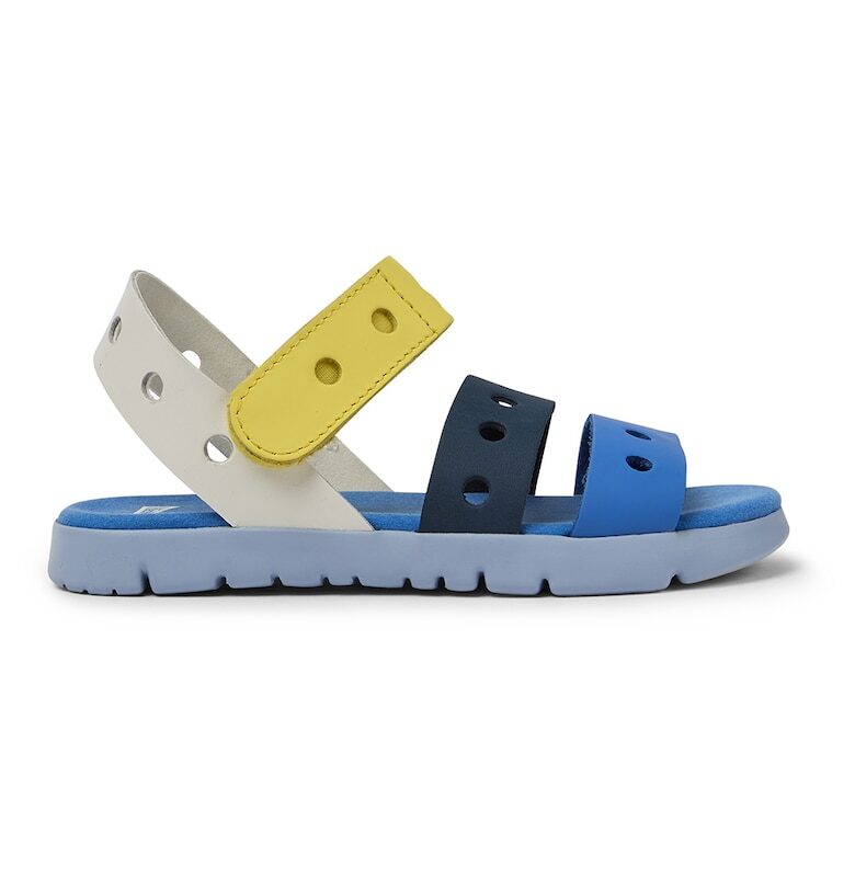 Кожени сандали Oruga Twins 707 с перфорации Camper