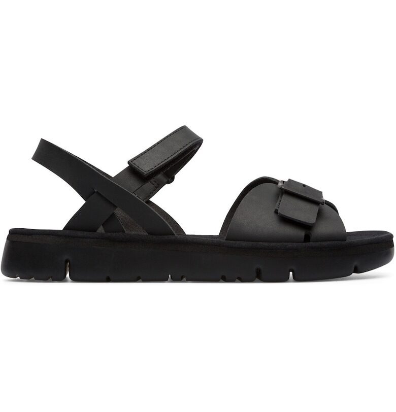 Кожени сандали Oruga с тока Camper