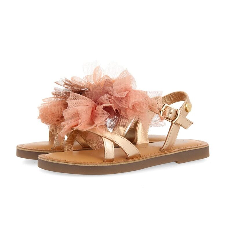 Кожени сандали Tecate с тюл Gioseppo