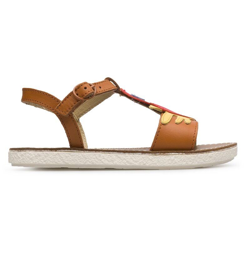 Кожени сандали Twins с морски кончета Camper