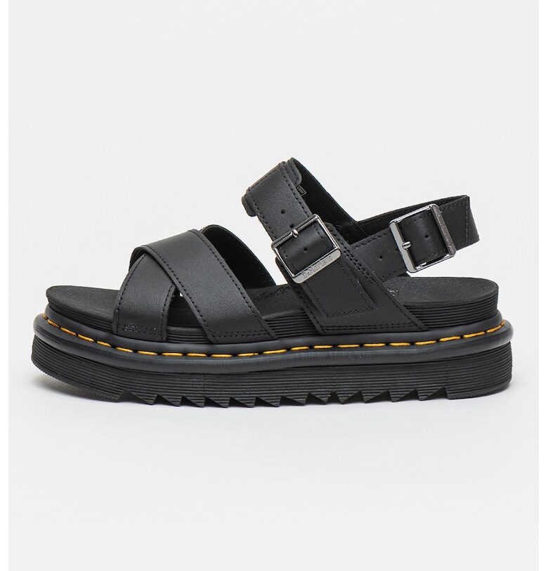 Кожени сандали Voss II с кръстосани презрамки Dr Martens