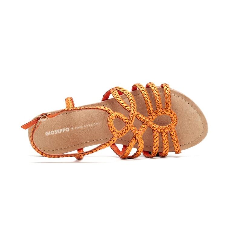 Кожени сандали Yakima със сплетен дизайн Gioseppo