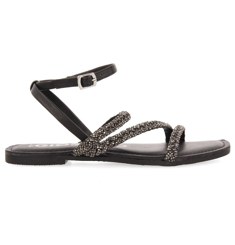 Кожени сандали с декоративни камъни Gioseppo