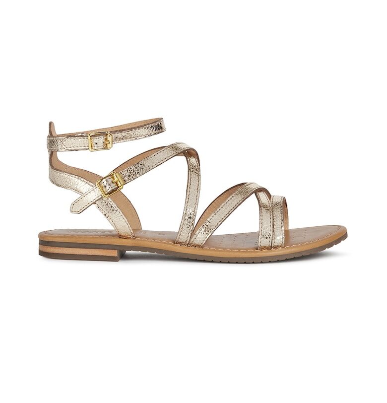 Кожени сандали с каишки Geox