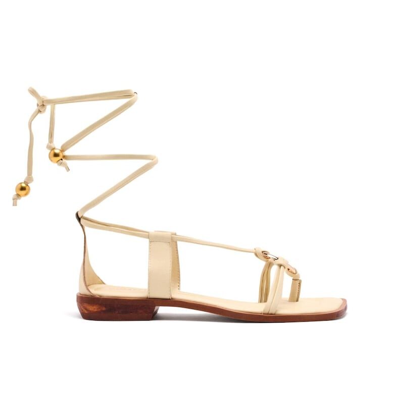 Кожени сандали с квадратен ток Gioseppo