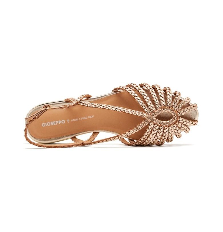 Кожени сандали със сплетен дизайн Gioseppo