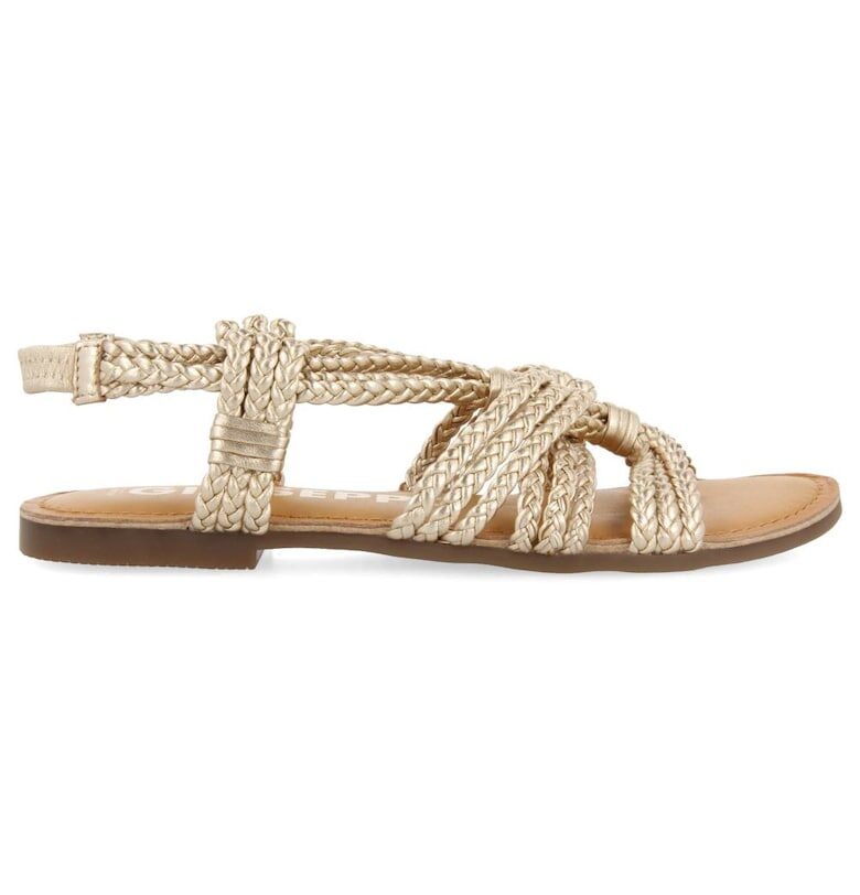 Кожени сандали със сплетен дизайн Gioseppo