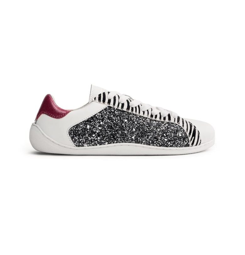 Кожени спортни обувки Barefoot с брокат Gioseppo