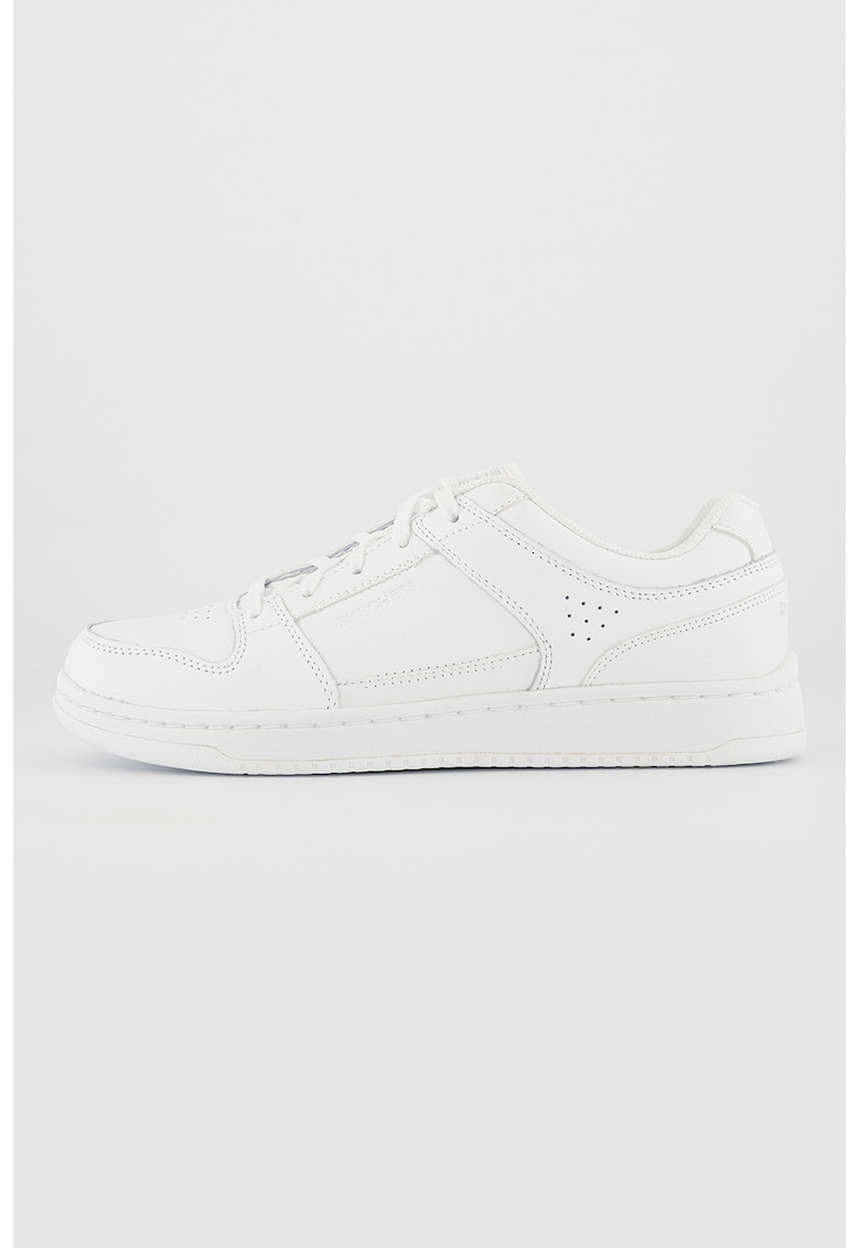 Кожени спортни обувки Court Status с перфорации Skechers