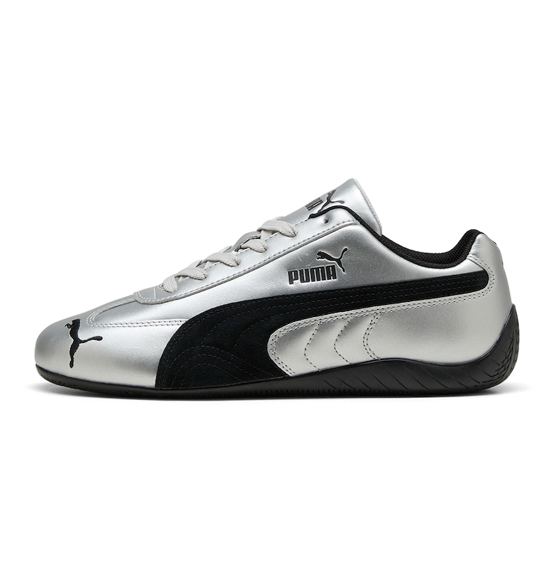 Кожени спортни обувки Speedcat Metallic с метализиран ефект Puma