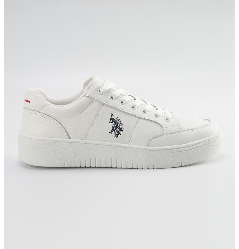 Кожени спортни обувки под глезена US Polo Assn