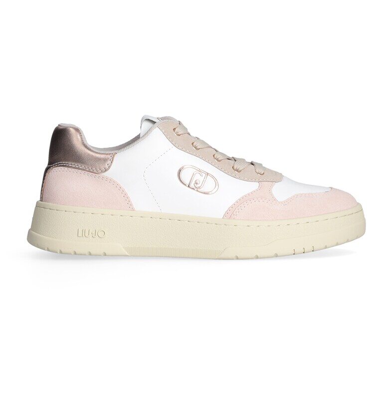 Кожени спортни обувки с велур Liu Jo