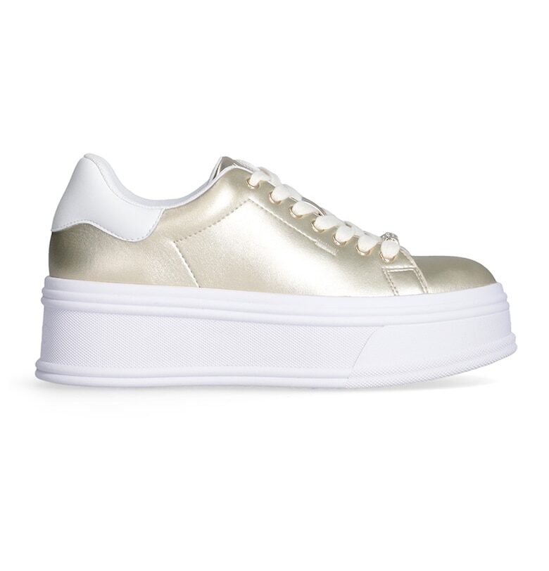 Кожени спортни обувки с платформа Liu Jo