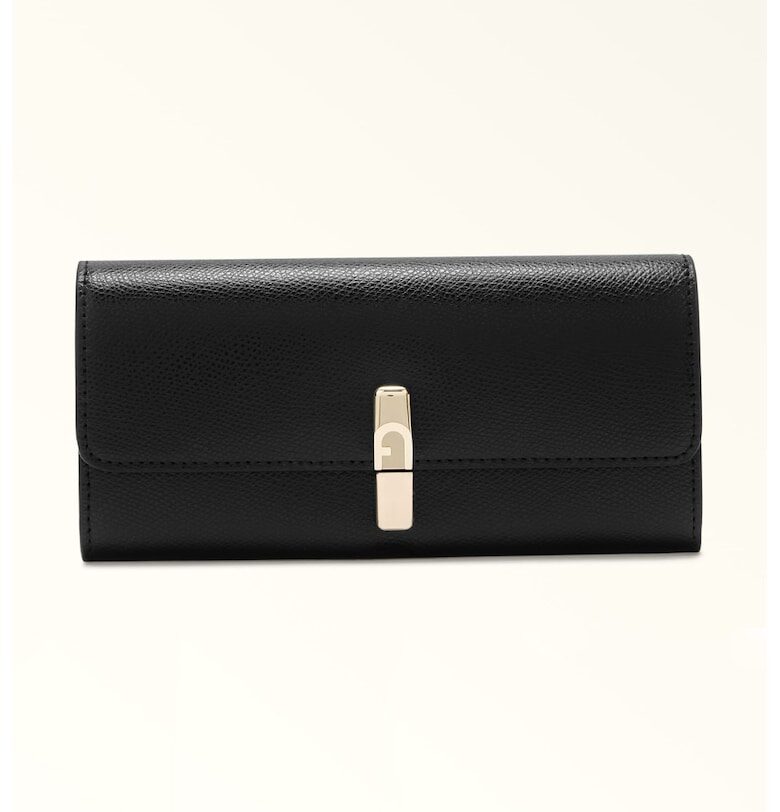 Кожено портмоне с лого Furla