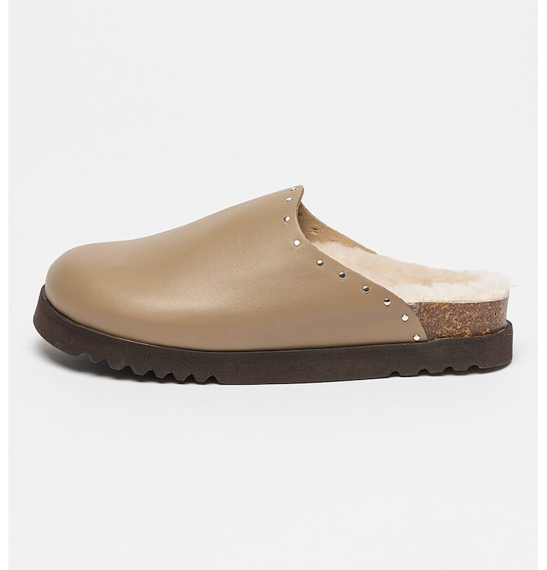 Кожено сабо Fae с нитове Scholl