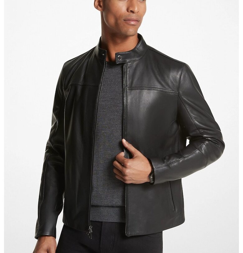 Кожено яке  CF98CF17KS - Черен Michael Kors