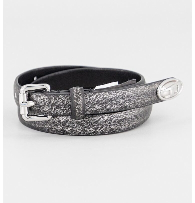 Колан от еко кожа с метализиран ефект Diesel