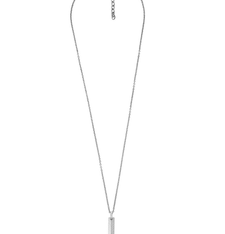 Колие от неръждаема стомана с висулка Fossil