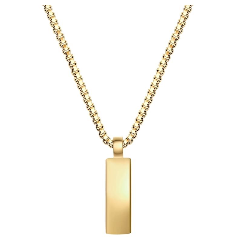 Колие с 14K злато и висулка True Rebels