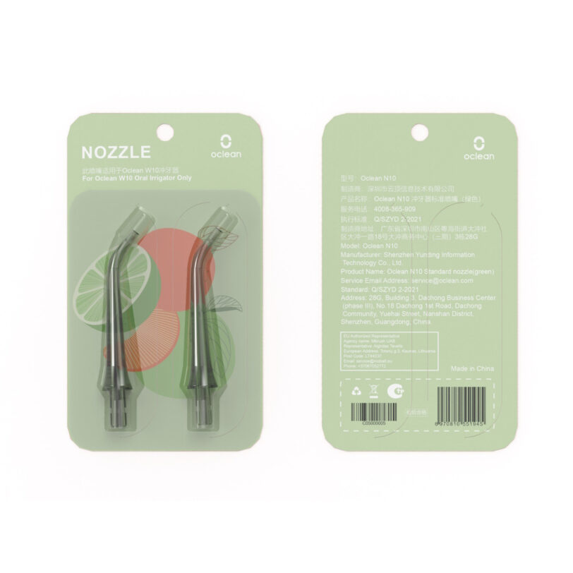 Комплект 2 бр накрайници за ортодонтия Oclean N10