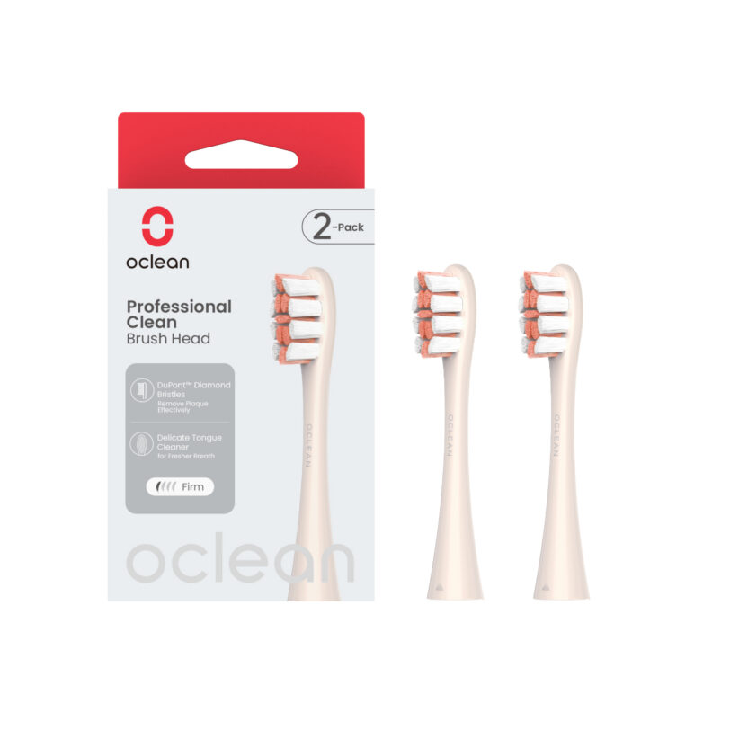 Комплект 2 бр резервни глави за електрическа четка за зъби Oclean Professional Clean Brush Head
