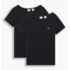 Комплект 2 дамски тениски -  303341961 - Памук - Черен Levis