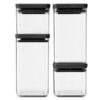 Комплект 4 бр бурканчета Brabantia Tasty+ 1001174
