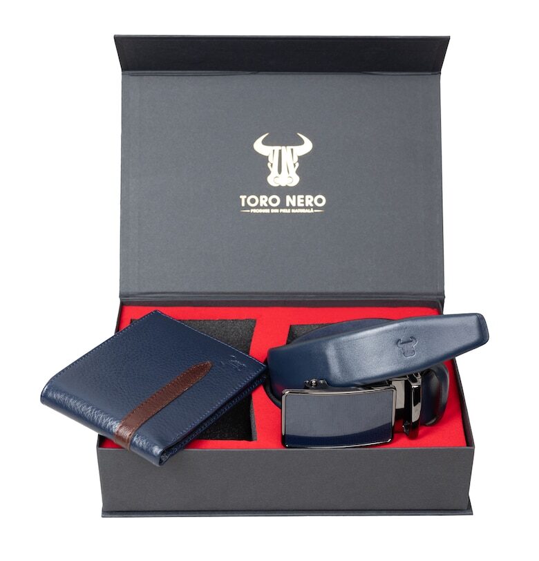 Комплект Attila - С портмоне и колан Toro Nero