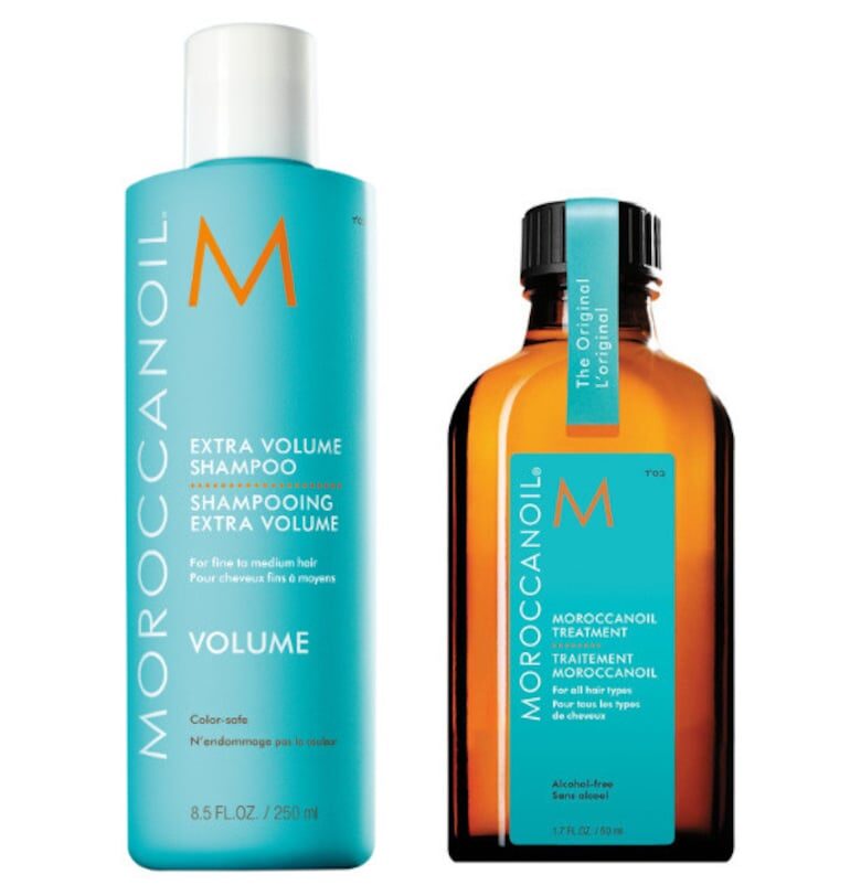 Комплект  HYDRATE: Оригинално олио за третиране 50 мл + Хидратиращ шампоан 250 мл Moroccanoil