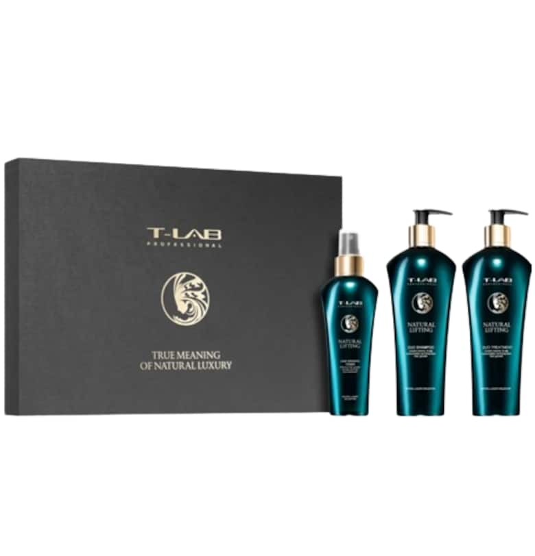 Комплект  Natural Lifting Ritual Shampoo - 300 ml - Лечение на косата - 300 ml - Тоник за коса - 150 ml T-LAB Professional