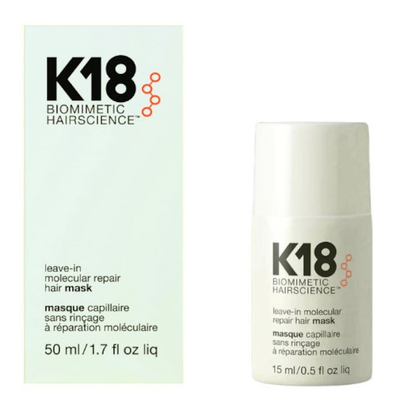 Комплект  Грижа за коса: Маска K18 15 мл + Leave In 50 мл K18