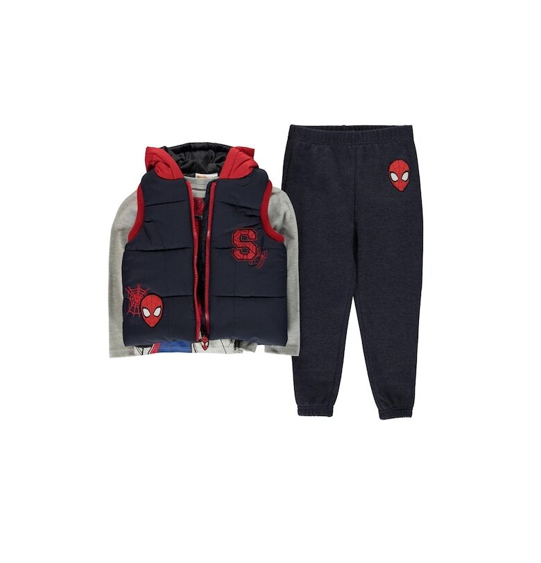 Комплект анцуг от 3 части  Червен/Син Spiderman