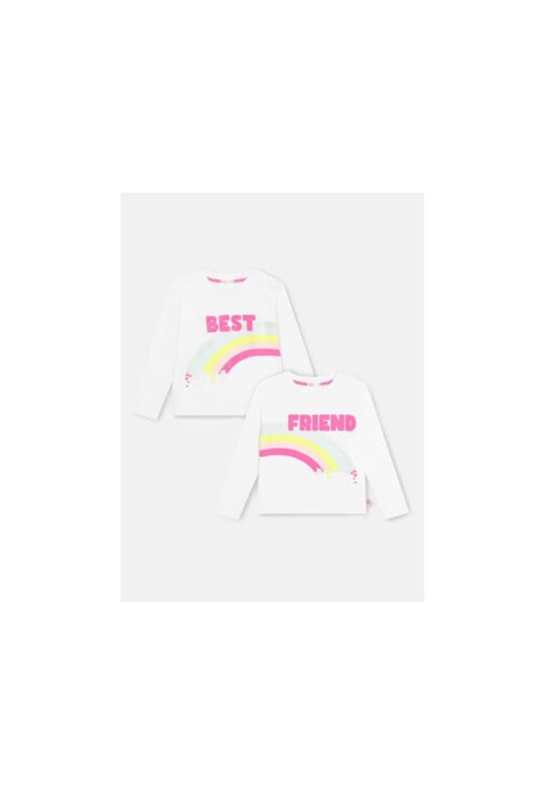 Комплект от 2 момичешки блузи - 303071226 - Памук - Бежов - Бежов BILLIEBLUSH